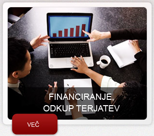 Financiranje, odkup terjatev Financiranje, odkup terjatev